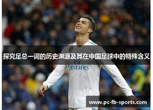 探究足总一词的历史渊源及其在中国足球中的特殊含义